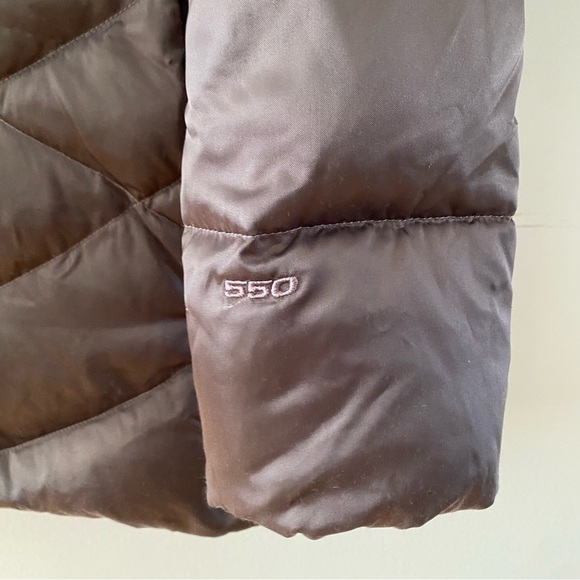 The North Face 550 Gray Aconcagua Puffer Jacket Coat NF0A2TDQ Women’s Size Large - Picture 4 of 14